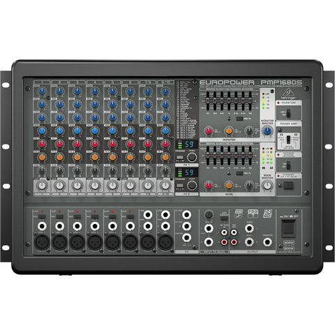 Consola Amplificada Activa Behringer Pmp1680s 10 Canales