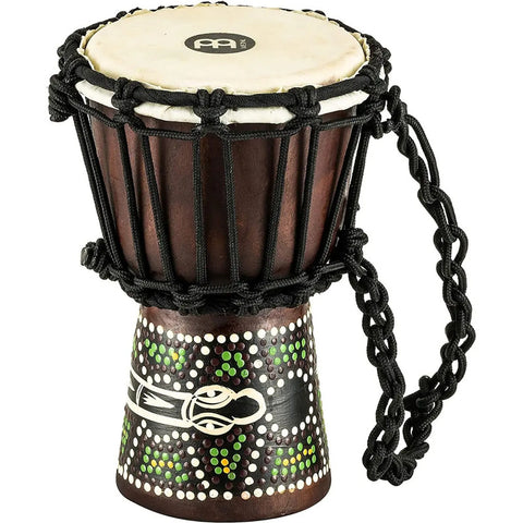 Djembe De Caoba 4.5x8 PuLG Serie Python Headliner Hdj6-xxs Marrón