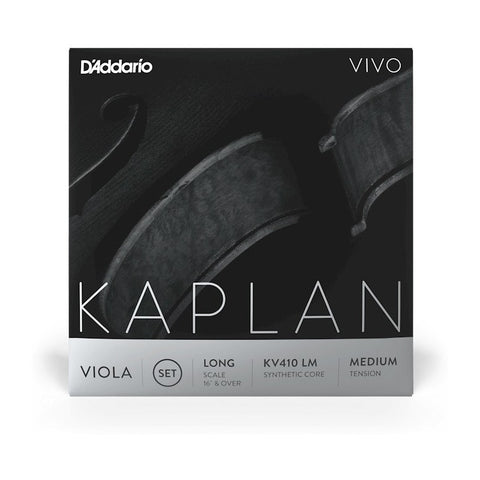 D'addario Kaplan Kv410 Lm Set De Cuerdas Kaplan Vivo Para Viola