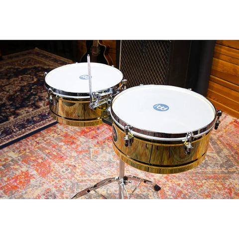 Timbales Latón Marathon De 14 Y 15 Pulgadas Meinl Mts1415b