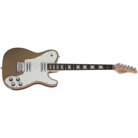 Guitarra Electrica Solida Gold Top Schecter Pt Fastback Gli