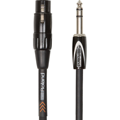 Cable Xlr Hembra A Trs 1/4 Serie Black 1.5 Roland Rcc-5-trxf