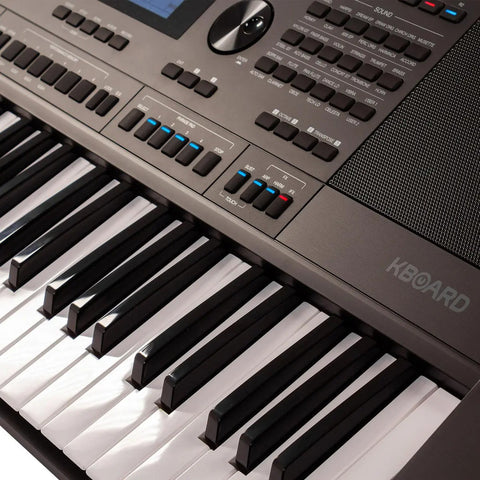 Teclado De 61 Teclas Sensibles Kboard Spektra  Color Negro