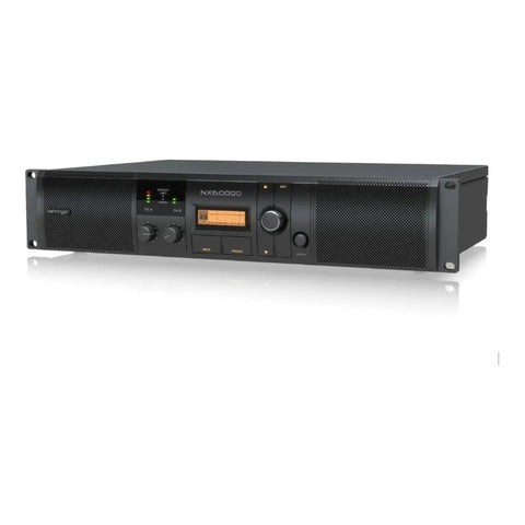 Amplificador De Potencia De 6000w, Behringer Nx6000d Negro 6000 W
