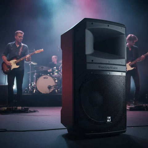 Electrovoice Eviva-15p Bafle Amplificado 15 PuLG 1000w 126db Negro