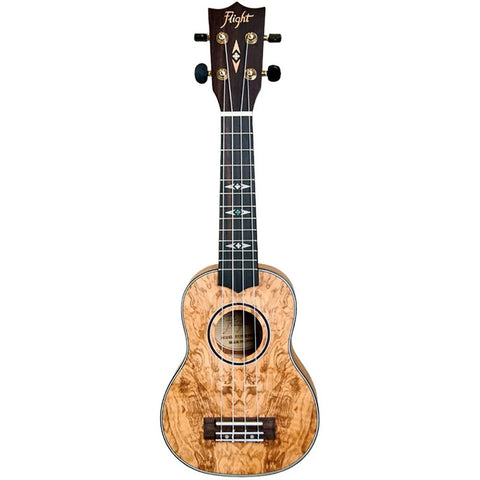 Ukelele Soprano Acustico Fresno, Flight Dus410 Qa/qa Amarillo