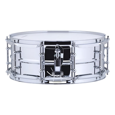 Tarola Ludwig Supralite Con Cuerpo De Acero En Medida 14x5.5 Casco Plateado