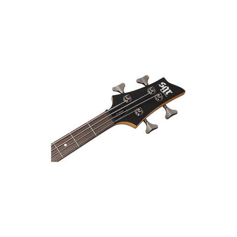 Sgr By Schecter C4 Bass Bajo Electrico 4 Strings Gloss Black Color Negro Orientación De La Mano Diestro