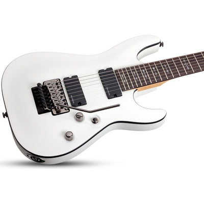 Guitarra Eléctrica 7 Cuerdas Blanca Schecter Demon-7 Fr Vwh