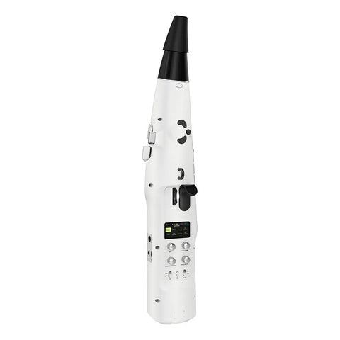 Saxofón Digital Nux Nes-1 Blanco Con Bluetooth Y Sistema Inalámbrico