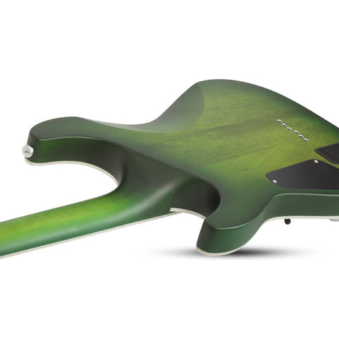 Guitarra Schecter C-1 Platinum Satin Satin Green Diestro Verde Ébano