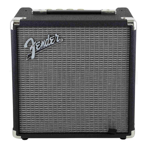 Amplificador Fender Rumble 15 Combo De Bajo Negro/plata