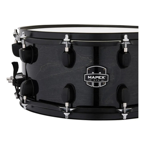 Tarola Transparent Midnight Black 14 X 5.5 Mpnmp4550bmb Ma Color Del Casco Negro Negro