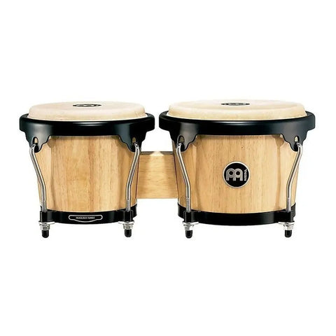 Bongos Meinl Hb-100 Nat 6.75 Y 8 Pulgadas Madera Piel Línea Headliner