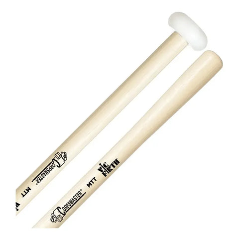 Baquetón De Nogal Corpsmaster Tenor Mallet Vic Firth Mtt Madera