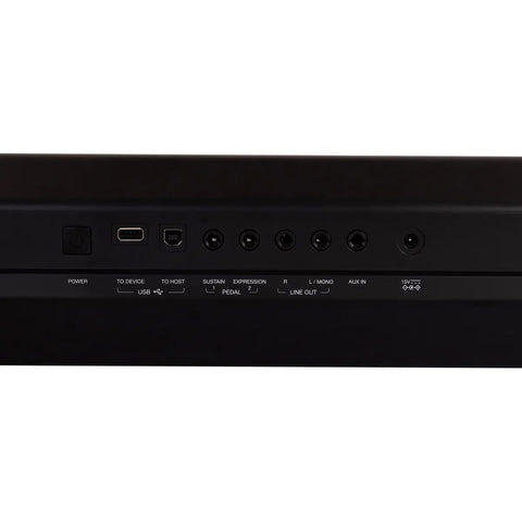 Teclado De 61 Teclas Sensibles Kboard Spektra  Color Negro