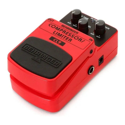 Pedal Para Guitarra Compresor Y Limitador Behringer Cl9 Rojo