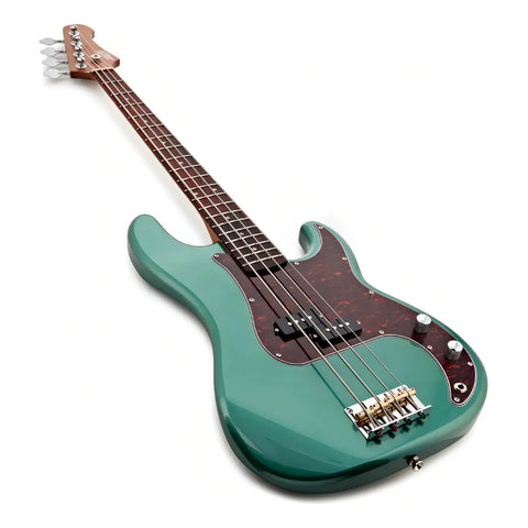 Bajo Eléctrico Jet Guitars Jpb-300 De 4 Cuerdas, Verde Oscuro Diestro