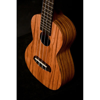 Ukulele Concierto Zebrawood 4 Cuerdas Oscar Schmidt Ou320 Color Zebra Wood