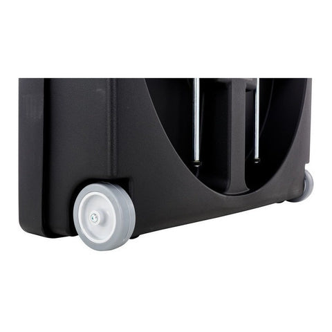 Estuche Rigido P/ Platillos 22 PuLG C/ruedas, Meinl Mcc22-tr Negro