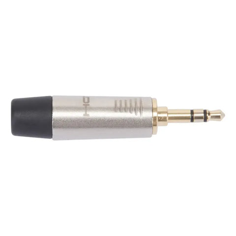 Conector Jack Estéreo Trs Macho 3.5mm Proel Dhj35snk Zinc Punta Dorada