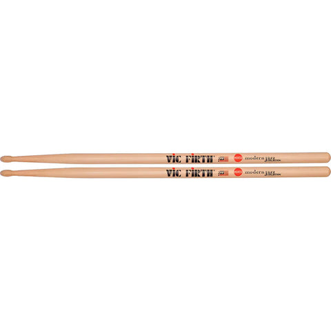 Baquetas 8d Largo 16 5/16 Pulgadas 12 Pack Vic Firth Mjc3 Madera