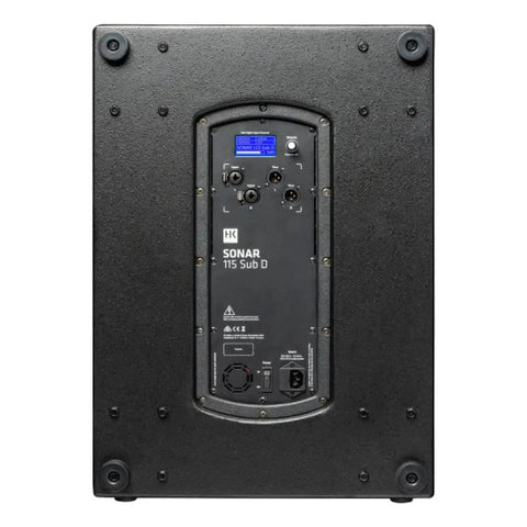 Hk Sonar 115 Sub D Subwoofer 15 Pulgada 1500w 125db 60-150hz Negro