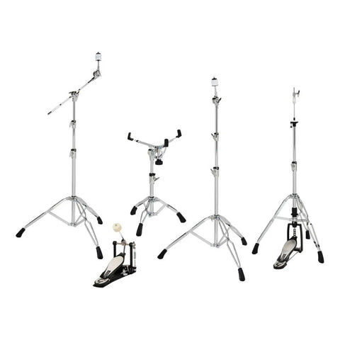 Set Hardware Gretsch G3 Soportes Tarola Platillos Hi-hat Pedal Bombo