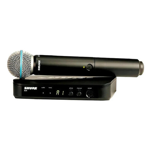 Microfono Inalambrico Blx24r/b58 (rack) Shure Negro