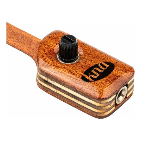 Pastilla Kna Uk-2 Para Ukelele Piezoeléctrico Con Montaje En Puente Y Control De Volumen