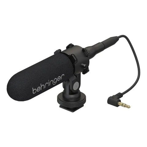 Micrófono De Condensador Tipo Shotgun Behringer Video Mic Negro