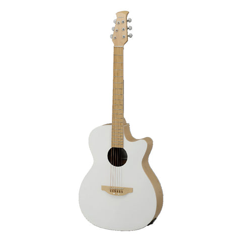 Guitarra Electroacústica Applause Aeo-69-6ps Jump Blank Blanco Diestro
