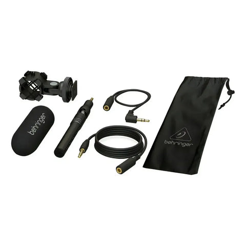 Behringer Video Mic Micrófono Shotgun Para Cámara / Celular Color Negro