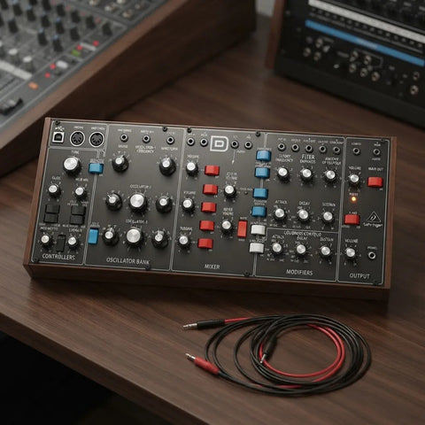 Behringer Model D  Sintetizador Analógico Monofónico Deskto