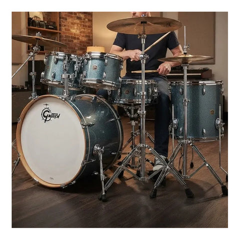 Gretsch Ge4605sp Energy  Batería Shell Pack 5 Pzas 20  Azul Azul Acero