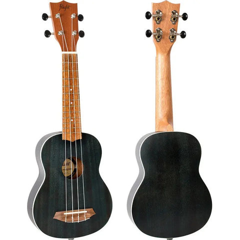 Ukelele Acústico Soprano De 12 Trastes Flight Nus380 Topaz Topaz