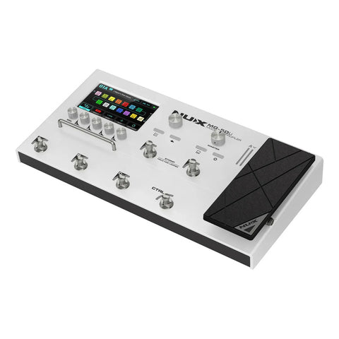 Pedalera Multiefectos Nux Mg-50li Guitarra Y Bajo Blanca Blanco