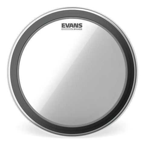 Parche De Golpe Para Bombo De 20 PuLG Evans Bd20emad2 - Transparente