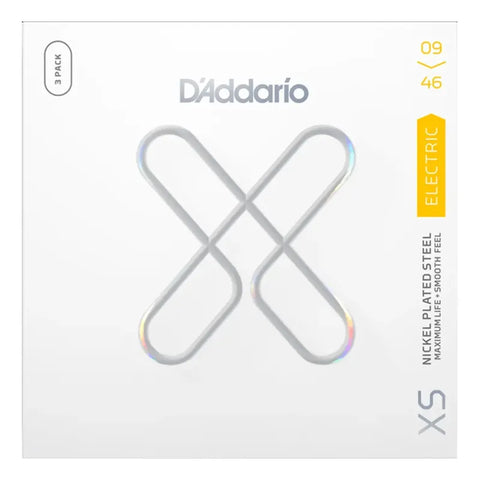 Paquete 3 Cuerdas P/guitarra Eléctrica Daddario Xse0946-3p