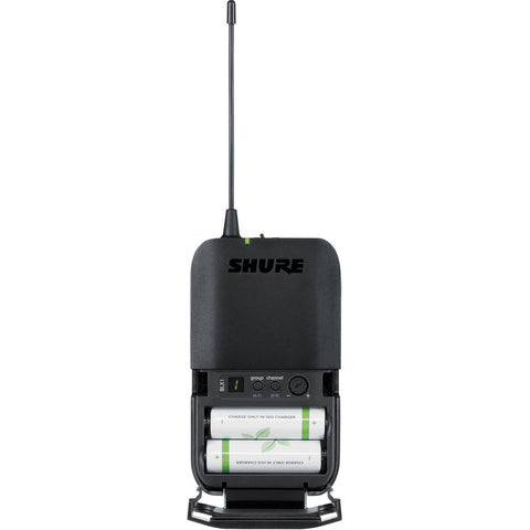 Shure Blx14/cvl Sistema Inalámbrico Con Micrófono Solapa Color Negro