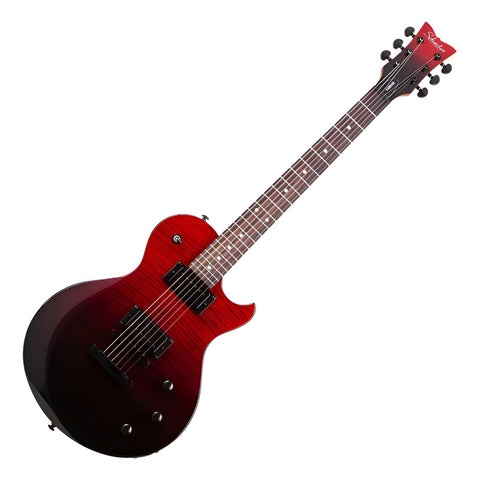Guitarra Eléctrica Schecter Solo-ii Standard Blood Burst Diestro Rojo