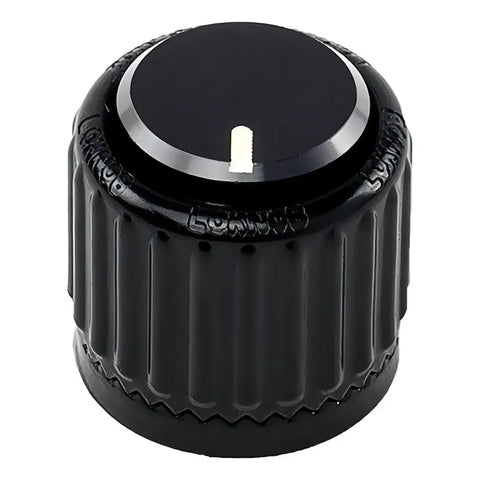 Perilla Negro Planet Waves Loknob Seguro Eje Estriado Amplificadores