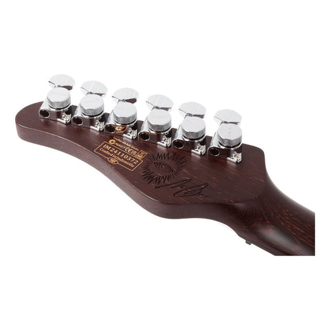 Guitarra Schecter Nick Johnston Trad 10 Anniversary Violet Diestro Lila Ébano