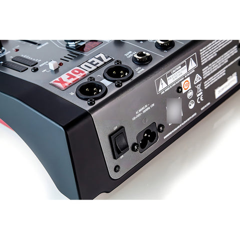 Consola Analógica Allen & Heath Zed-6fx 6 Canales Con Efectos Y Phantom