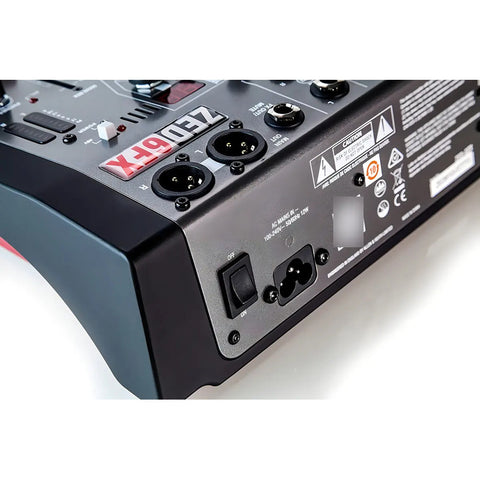 Consola Analógica Allen & Heath Zed-6fx 6 Canales Con Efectos Y Phantom