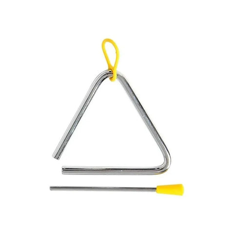 New Beat T-6 Triangulo Musical De 6 Pulgadas Con Golpeador