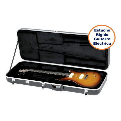 Estuche Guitarra Eléctrica Gator Gc-electric-t Abs Felpa Rígido
