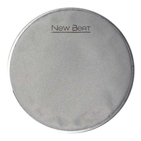 Parche Malla 7.5  Batería Eléctrica New Beat Nb-mh75 Antirruido Plateado