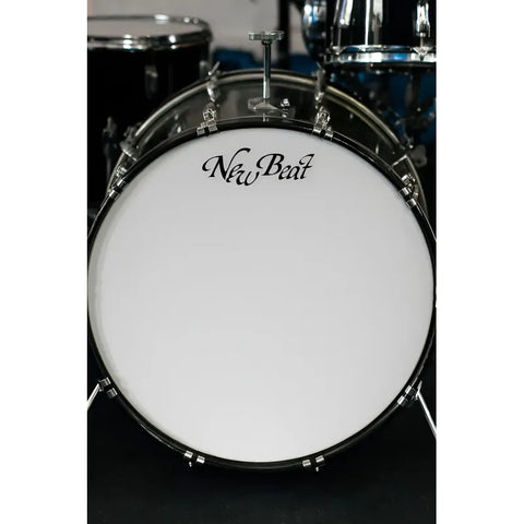 New Beat Dh-12w/2 Parche Tom 12 Pulgadas Blanco Batería