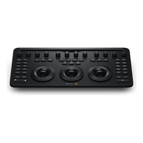 Blackmagic Davinci Resolve Micro Color Panel Interfaz Negro